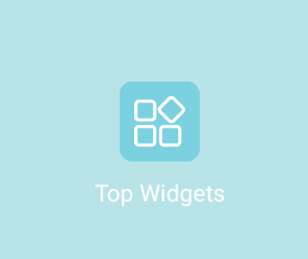 Top Widgets app